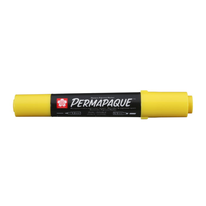 Sakura Permapaque Punto Doble Amarillo Sakura Permapaque Punto Doble Amarillo